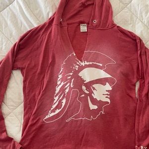USC/Pink hoodie